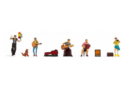 Set "interpreti stradali" - H0 Noch 15597